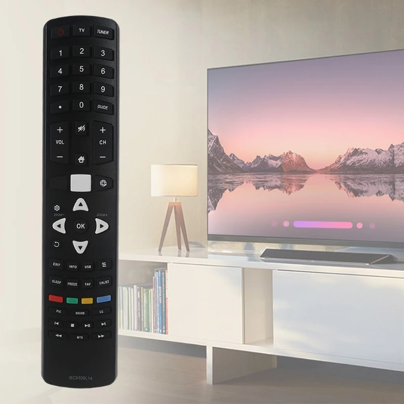 RC3100L14-пульт дистанционного управления, совместимый с TCL LED LCD Smart TV 32D2900 32D2930 40E5900US 43D2900
RC3100L14-пульт дистанционного управления, совместимый с TCL LED LCD Smart TV 32D2900 32D2930 40E5900US 43D2900
