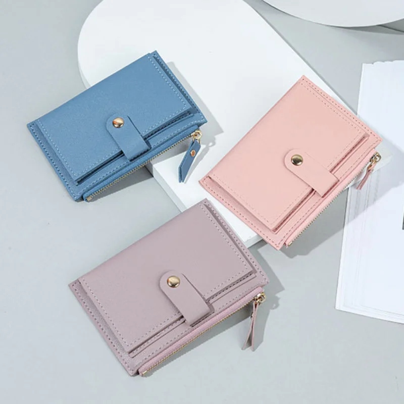 Women Short Wallet Fashion Simple PU Leather Small Purse Ladies Card Bag Women Clutch Bag Female Purse Money Clip Wallet
Women Short Wallet Fashion Simple PU Leather Small Purse Ladies Card Bag Women Clutch Bag Female Purse Money Clip Wallet
