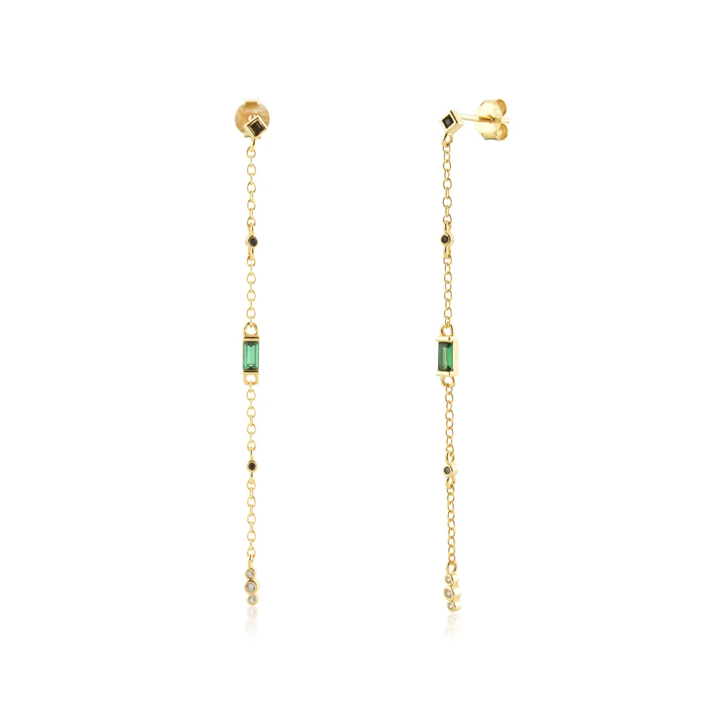 S925 Silver Green Crystal Tassel Exquisite Simple Versatile Earrings Gold Ladies Fashion Jewelry Trend Ins Same Earring Gift
S925 Silver Green Crystal Tassel Exquisite Simple Versatile Earrings Gold Ladies Fashion Jewelry Trend Ins Same Earring Gift