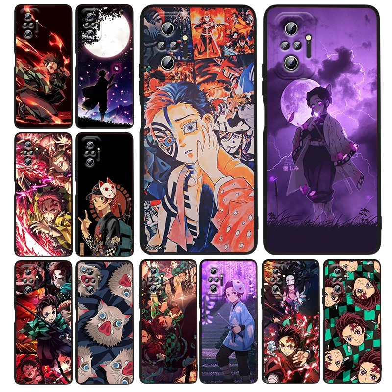 Cartoon Anime Demon Slayer Phone Case For Xiaomi Redmi Note 11E 11S 11 11T 10 10S 9 9T 9S 8 8T Pro Plus 5G 7 5 Black Cover
Cartoon Anime Demon Slayer Phone Case For Xiaomi Redmi Note 11E 11S 11 11T 10 10S 9 9T 9S 8 8T Pro Plus 5G 7 5 Black Cover