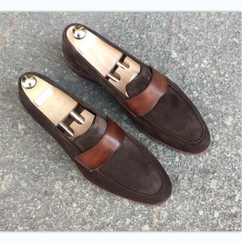2022 New Oxford Shoes Men Shoes Faux Suede Ankle Brown Classic Casual Business Party PU Simple Mask Gentleman Dress Shoes KB630
2022 New Oxford Shoes Men Shoes Faux Suede Ankle Brown Classic Casual Business Party PU Simple Mask Gentleman Dress Shoes KB630