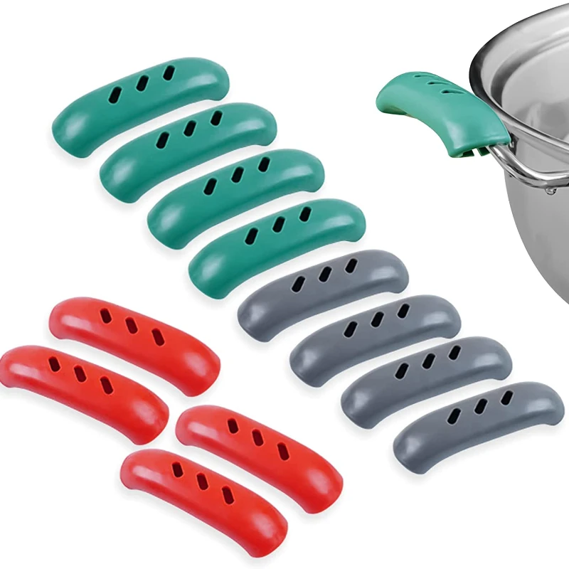 Reusable Silicone Heat Insulation Oven Mitt Glove Anti-Slip Skillet Handle Cover Portbale Washable Pot Holder Oven Grip Clip
Reusable Silicone Heat Insulation Oven Mitt Glove Anti-Slip Skillet Handle Cover Portbale Washable Pot Holder Oven Grip Clip