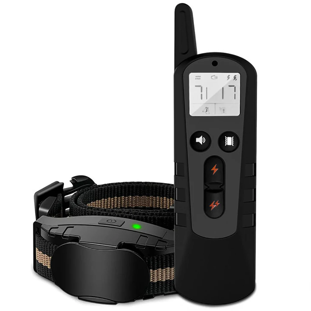 For 1 Dog Electronics Dog Training Collar Remote Control Dog Training Device Electric Shock Barking Device Dog Trainer Rechargea
For 1 Dog Electronics Dog Training Collar Remote Control Dog Training Device Electric Shock Barking Device Dog Trainer Rechargea