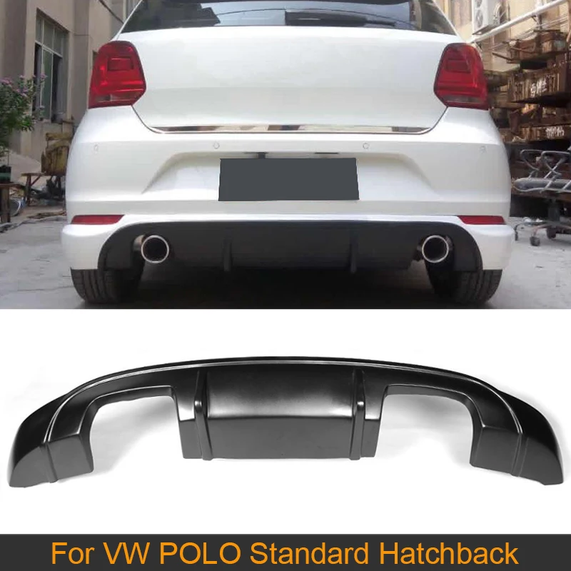FRP Unpainted Black Car Rear Bumper Diffuser Lip For VW POLO Standard Hatchback 4 Door 2014-2016 Non GTI R Rear Bumper Diffuser
FRP Unpainted Black Car Rear Bumper Diffuser Lip For VW POLO Standard Hatchback 4 Door 2014-2016 Non GTI R Rear Bumper Diffuser