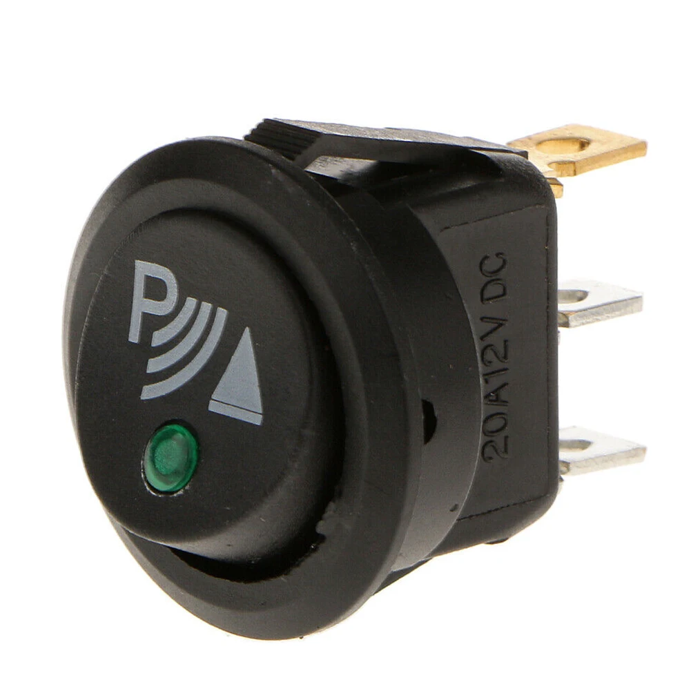 

Brand New Switch Sensor Switch Plastic + Metal 3 * 2 * 2cm Black Brand New Car 3 Pin Rocker Controls Accessories
