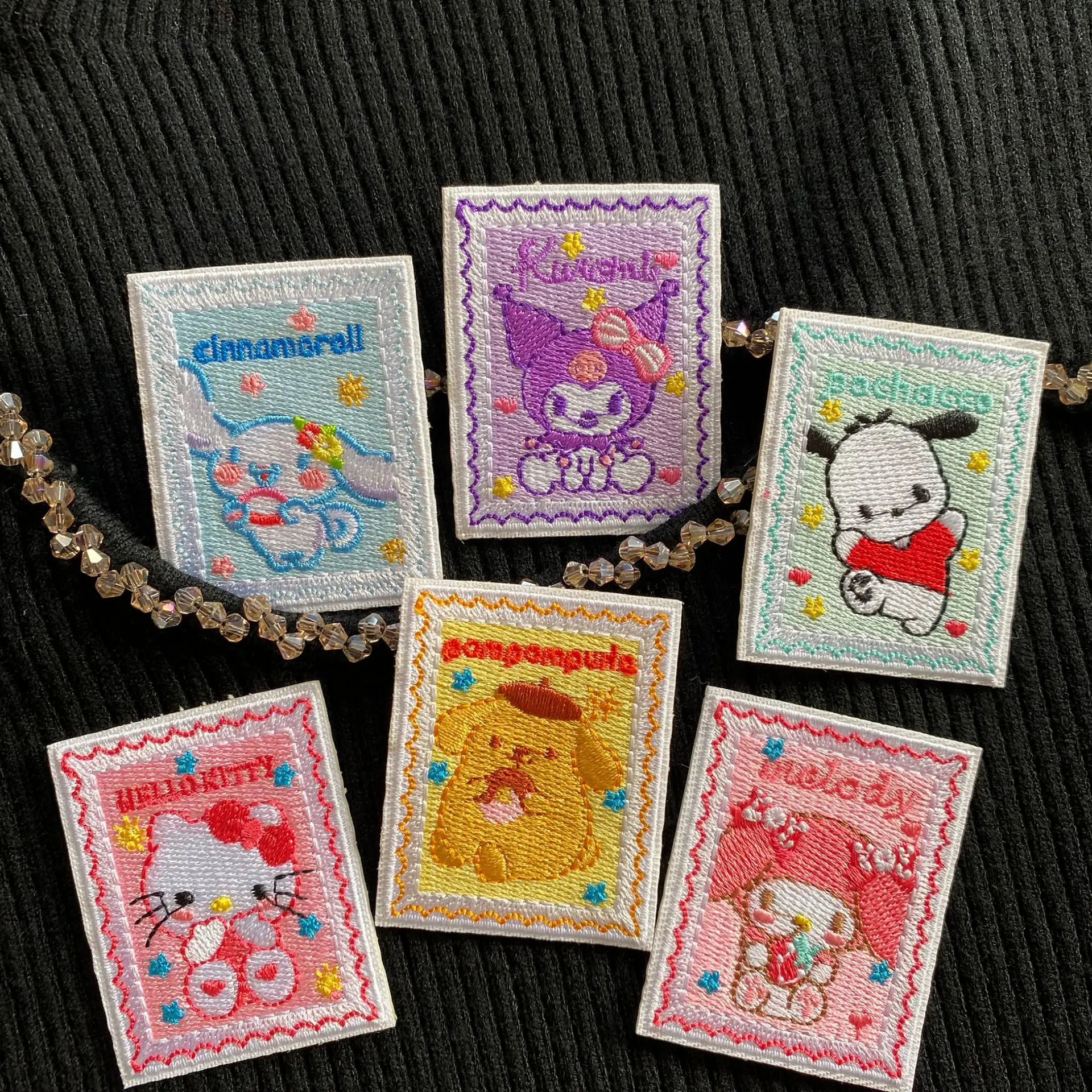 6pcs Sanrio Kawaii Hello Kitty Sticker My Melody Cinnamoroll Pochacco Cartoon Cute Bag Decoration Student Ins Anime Accessories
6pcs Sanrio Kawaii Hello Kitty Sticker My Melody Cinnamoroll Pochacco Cartoon Cute Bag Decoration Student Ins Anime Accessories