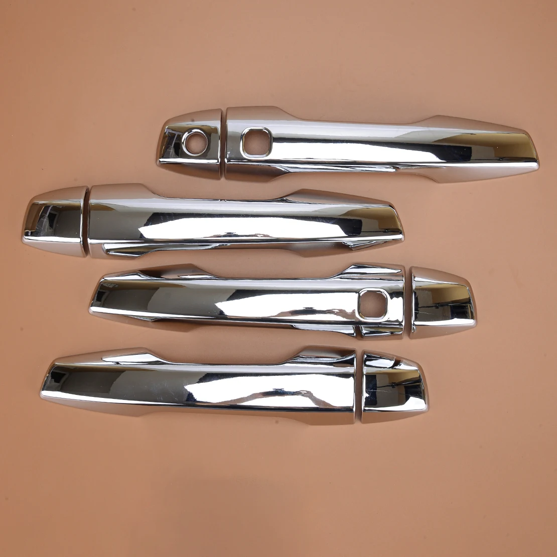 1 Set Silver Chrome Car Exterior Door Handle Trim Decorative Cover with 3 Holes Fit for Mitsubishi Outlander 2022-2023 LHD
1 Set Silver Chrome Car Exterior Door Handle Trim Decorative Cover with 3 Holes Fit for Mitsubishi Outlander 2022-2023 LHD