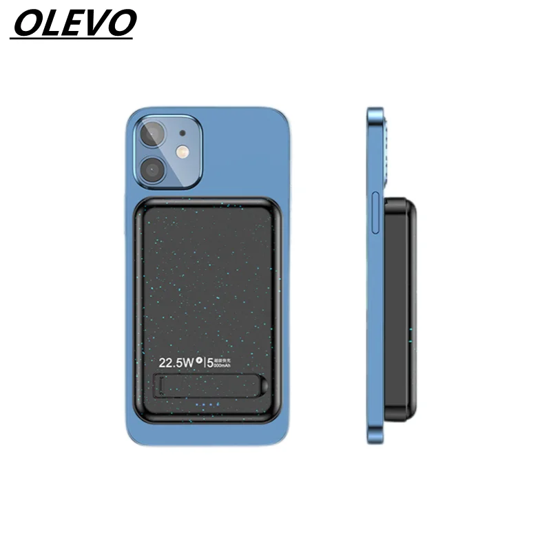 New Magnetic Power Bank Mobile Phone Bracket 15W Wireless Charger For iPhone 13 Xiaomi Huawei Samsung 5000mAh External Battery
New Magnetic Power Bank Mobile Phone Bracket 15W Wireless Charger For iPhone 13 Xiaomi Huawei Samsung 5000mAh External Battery