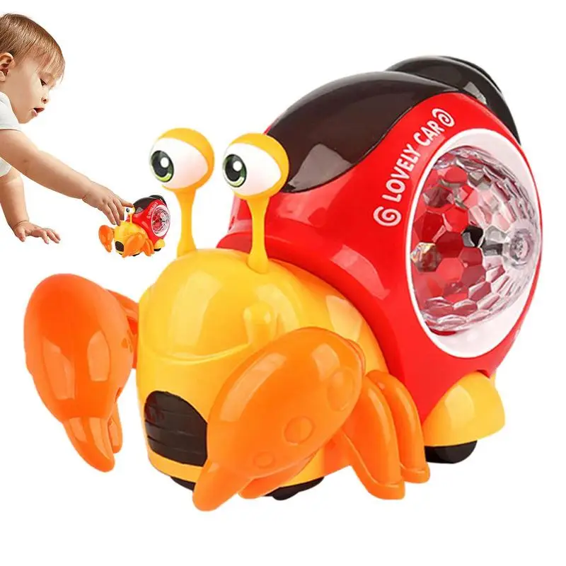 Crab Shaped Toy Toy Crab For Baby Tummy Time With Light Projection Fun Interactive Development Baby Toys Dancing Early Learning
Crab Shaped Toy Toy Crab For Baby Tummy Time With Light Projection Fun Interactive Development Baby Toys Dancing Early Learning