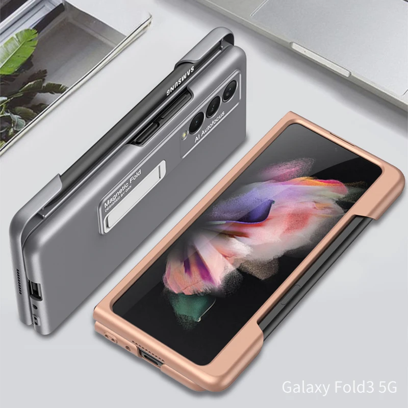 Ультратонкий Магнитный чехол-подставка GKK для Samsung Galaxy Z, Складывающийся чехол с 3 искусственными кромками и слотом для ручки, Жесткий Чехол д...
Ультратонкий Магнитный чехол-подставка GKK для Samsung Galaxy Z, Складывающийся чехол с 3 искусственными кромками и слотом для ручки, Жесткий Чехол д...