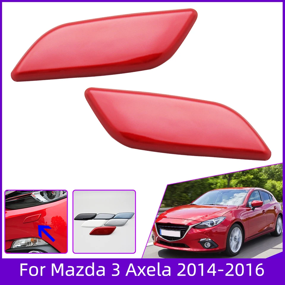 2Pcs Car Front Headlight Washer Spray Nozzle Cover Cap For Mazda 3 M3 Axela 2014 2015 2016 Headlamp Washer Shell Lid Trim Hook
2Pcs Car Front Headlight Washer Spray Nozzle Cover Cap For Mazda 3 M3 Axela 2014 2015 2016 Headlamp Washer Shell Lid Trim Hook
