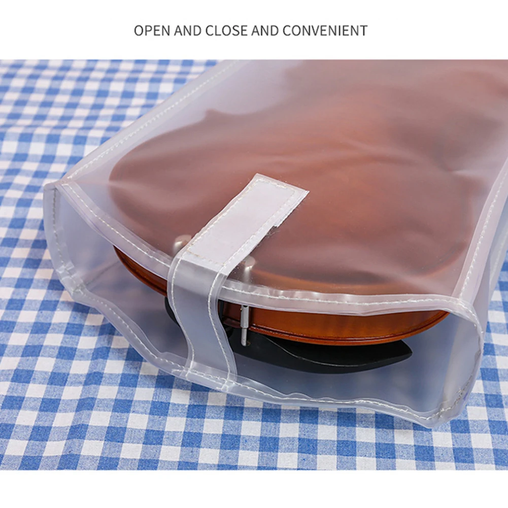 1pc Transparent Waterproof Cello Dust Proof Cover Bag Protective Case 129x45cm Durable Musical Instruments Cello Accessories
1pc Transparent Waterproof Cello Dust Proof Cover Bag Protective Case 129x45cm Durable Musical Instruments Cello Accessories