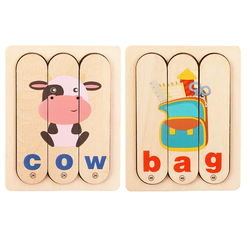 Long Strip English Word Puzzle Wooden Kids Toy Jigsaw Board Letter Matching Educational Toys For Children
Long Strip English Word Puzzle Wooden Kids Toy Jigsaw Board Letter Matching Educational Toys For Children
