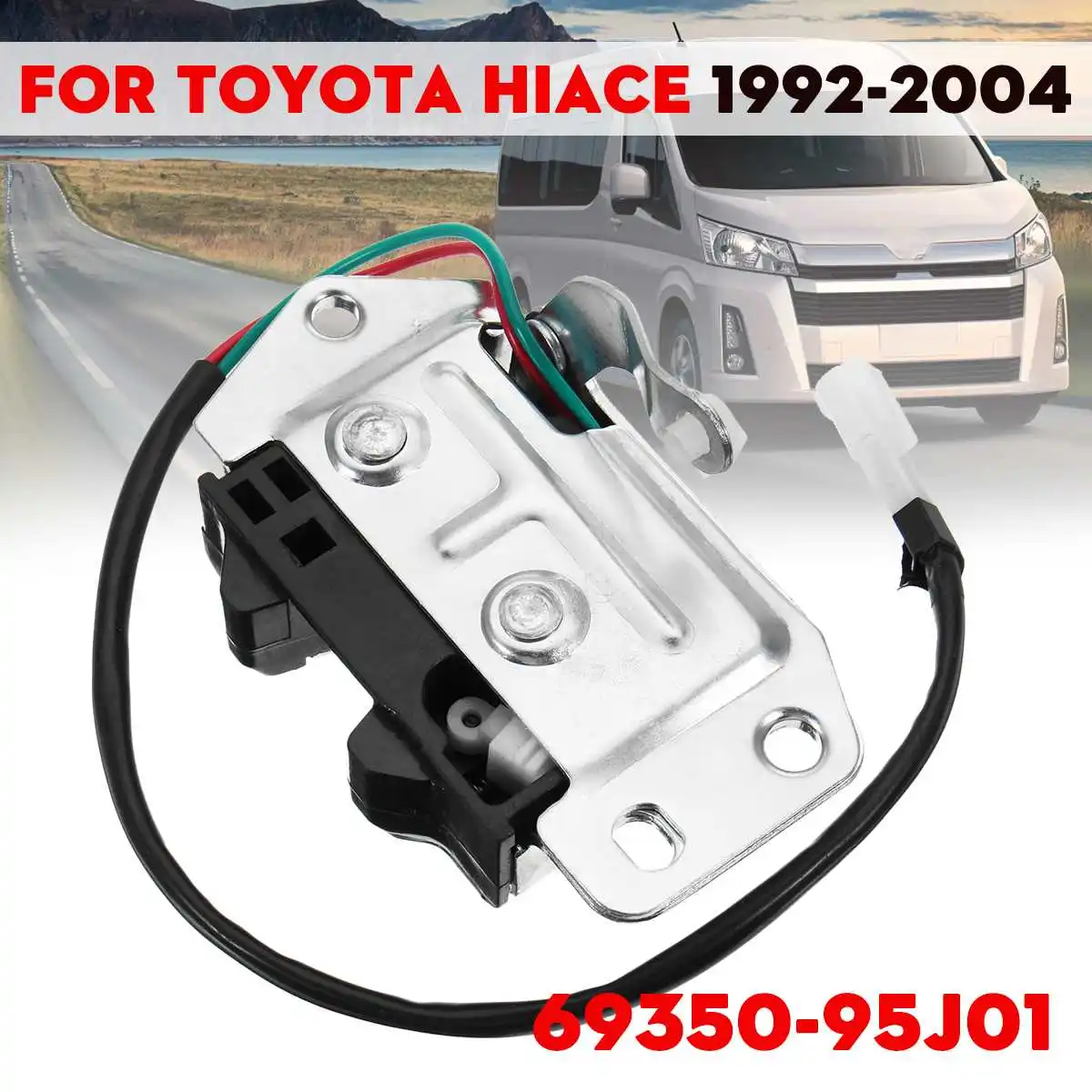 69350-95J01 Car Tailgate Rear Back Door Lock Latch Replacement for Toyota Hiace 1992-1996 1997 1998 1999 2001 2002 2003 2004
69350-95J01 Car Tailgate Rear Back Door Lock Latch Replacement for Toyota Hiace 1992-1996 1997 1998 1999 2001 2002 2003 2004