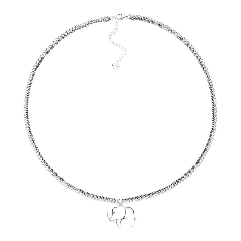 Harajuku 925 sterling silver marcasite elephant necklace female ins hip-hop elephant double simple retro sweater chain wholesale
Harajuku 925 sterling silver marcasite elephant necklace female ins hip-hop elephant double simple retro sweater chain wholesale