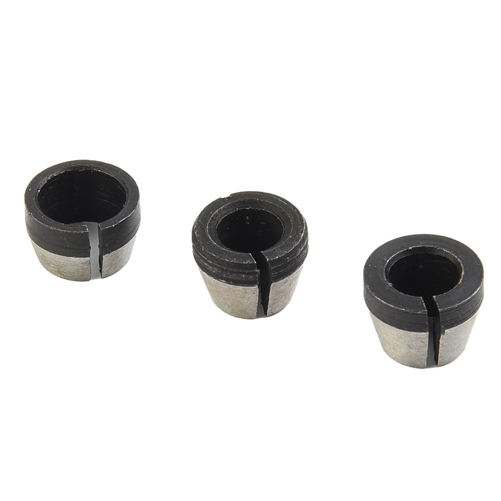 Power Tool Collet Chuck 3pcs 6mm 6.35mm 8mm Accessories Collet Chuck Electric Router Milling Cutter High Strength
Power Tool Collet Chuck 3pcs 6mm 6.35mm 8mm Accessories Collet Chuck Electric Router Milling Cutter High Strength