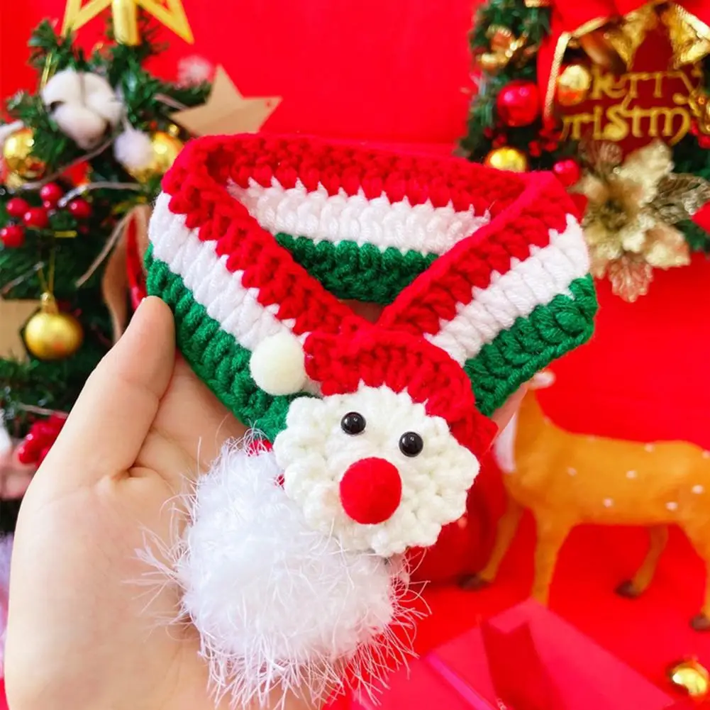 Good Pet Neck Warmer Keep Warm Eye-catching Xmas Holiday Dress-up Scarf Cat Neckerchief Pet Scarf Winter Xmas Scarf
Good Pet Neck Warmer Keep Warm Eye-catching Xmas Holiday Dress-up Scarf Cat Neckerchief Pet Scarf Winter Xmas Scarf