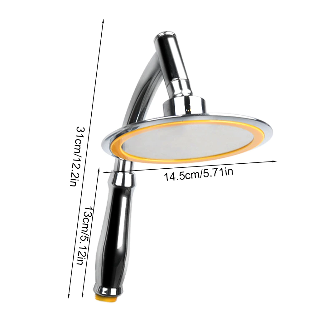 Bathroom Shower Head Handheld High Pressure 360 Degree Rotatable Rainfall Adjustable Home Hotel Bathing Supplies
Bathroom Shower Head Handheld High Pressure 360 Degree Rotatable Rainfall Adjustable Home Hotel Bathing Supplies