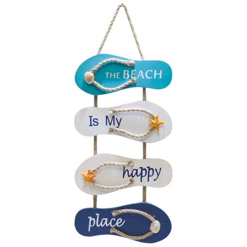 Mediterranean Nautical Decoration For Hanging-The Beach Is My Happy Place-Hanging Sign,Decoration For Wall,Door,Window
Mediterranean Nautical Decoration For Hanging-The Beach Is My Happy Place-Hanging Sign,Decoration For Wall,Door,Window