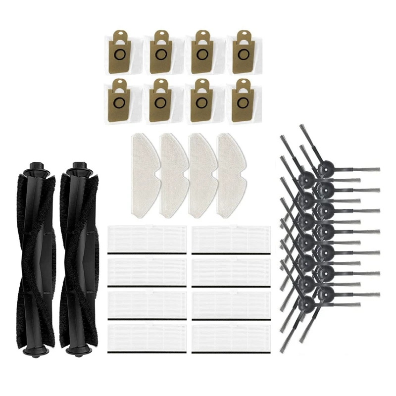 Main Brush Side Brush Filter Mop Cloth For Proscenic M7 PRO/Kyvol Cybovac S31 /Uoni V980 PLUS Vacuum Cleaner Parts Accessories
Main Brush Side Brush Filter Mop Cloth For Proscenic M7 PRO/Kyvol Cybovac S31 /Uoni V980 PLUS Vacuum Cleaner Parts Accessories