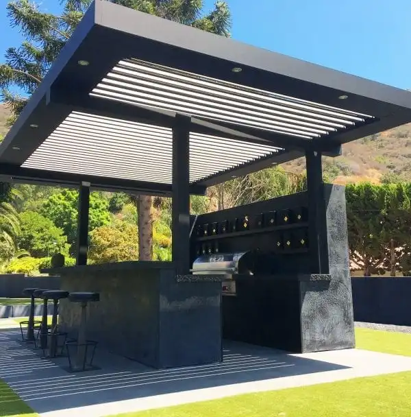 Louver Garden Aluminium Design Modern Customized Retractable Waterproof Sunshade Pergola
Louver Garden Aluminium Design Modern Customized Retractable Waterproof Sunshade Pergola