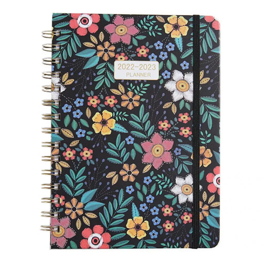 2022 planner Flower schedule notebook daily plan year calendar A5 coil notebook English book time management agenda
2022 planner Flower schedule notebook daily plan year calendar A5 coil notebook English book time management agenda