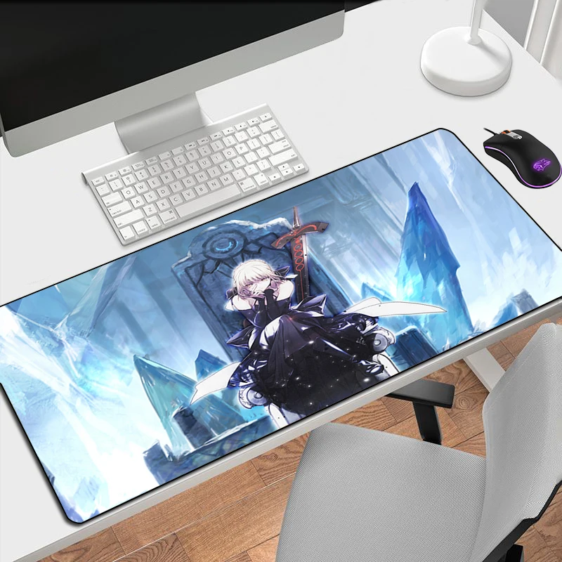 Fate Stay Night Mouse Pad saber Gaming Desk Accessories Deskmat Keyboard Mat Mousepad Gamer Anime Mause Pc Pads Protector
Fate Stay Night Mouse Pad saber Gaming Desk Accessories Deskmat Keyboard Mat Mousepad Gamer Anime Mause Pc Pads Protector