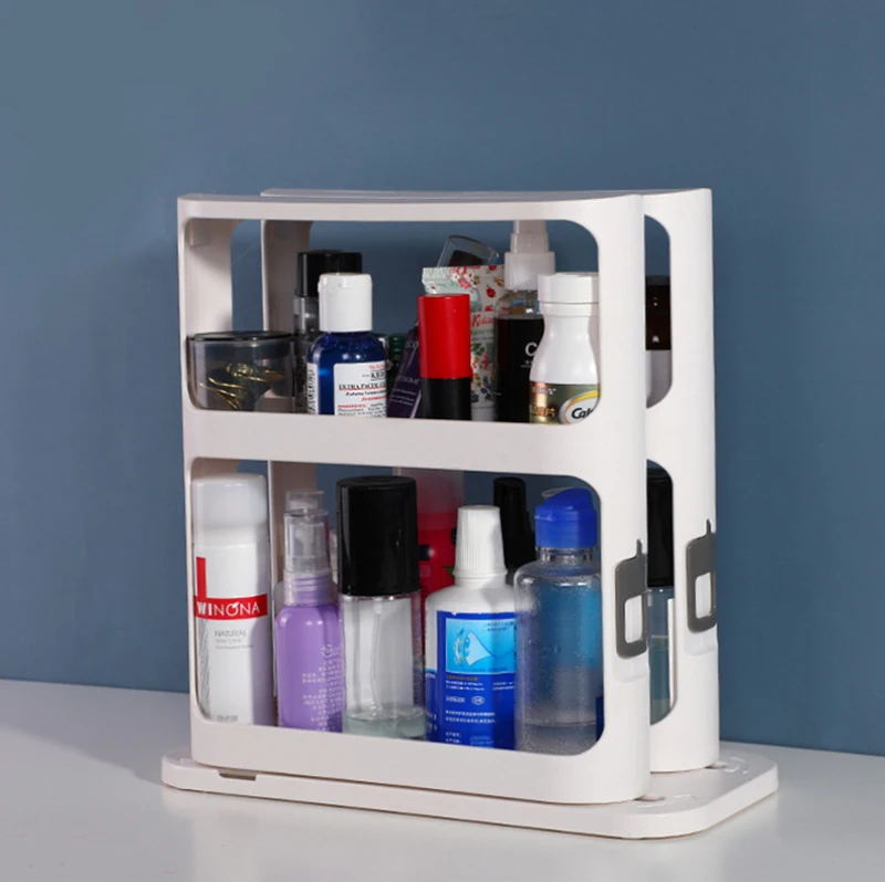 Delicate Spice Rack Double Storage Food Rotating Spice Storage Shelf For Home Kitchen Cabinet Bathroom Makeup Organizer Rack
Delicate Spice Rack Double Storage Food Rotating Spice Storage Shelf For Home Kitchen Cabinet Bathroom Makeup Organizer Rack