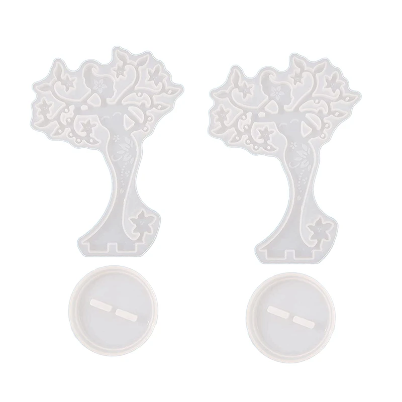 2Sets Jewelry Organizer Resin Molds,Molds For Resin Casting Necklace Holder,Earring Display Stand Mold,Beauty Shape
2Sets Jewelry Organizer Resin Molds,Molds For Resin Casting Necklace Holder,Earring Display Stand Mold,Beauty Shape