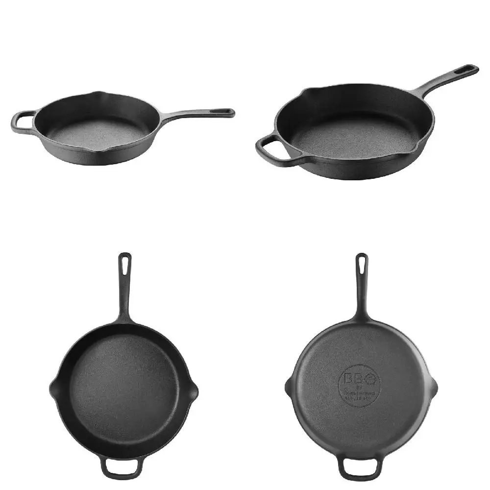 The Perfect, Delightful & Robust 12" Pre-Seasoned Black Cast Iron Fry Pan with Helper Handle & Pour Spouts - An Essential Kitche
The Perfect, Delightful & Robust 12" Pre-Seasoned Black Cast Iron Fry Pan with Helper Handle & Pour Spouts - An Essential Kitche