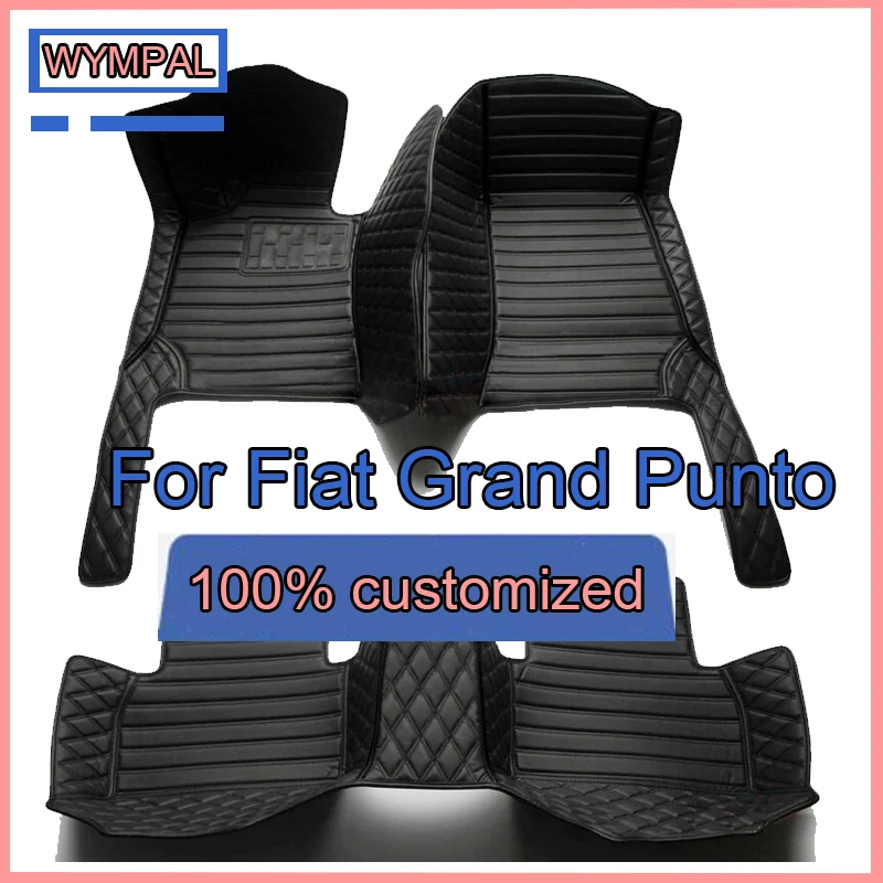 Автомобильные коврики для Fiat Grand Punto Project 199 2005 ~ 2009 автомобильные с 3 дверями