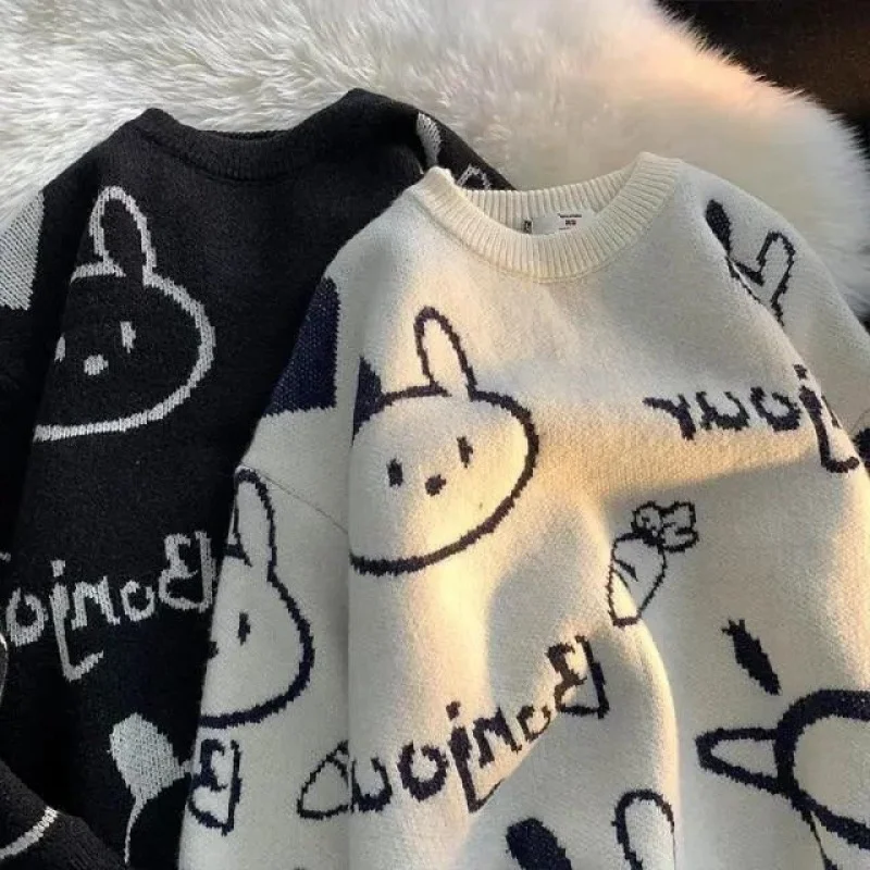 Sweater Women's Winter New Round Neck Outer Wear Loose Student Winter Clothes Cute Cartoon Knitted Bottoming Shirt2023
Sweater Women's Winter New Round Neck Outer Wear Loose Student Winter Clothes Cute Cartoon Knitted Bottoming Shirt2023