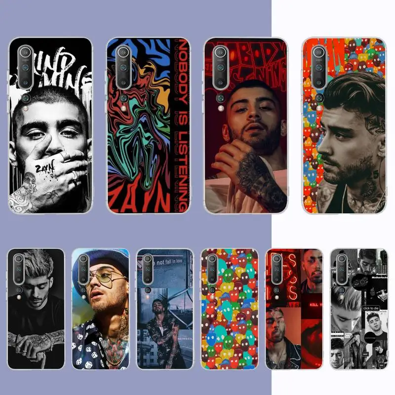 

Nobody Is Listening ZAYN Phone Case for Samsung S21 A10 for Redmi Note 7 9 for Huawei P30Pro Honor 8X 10i cover