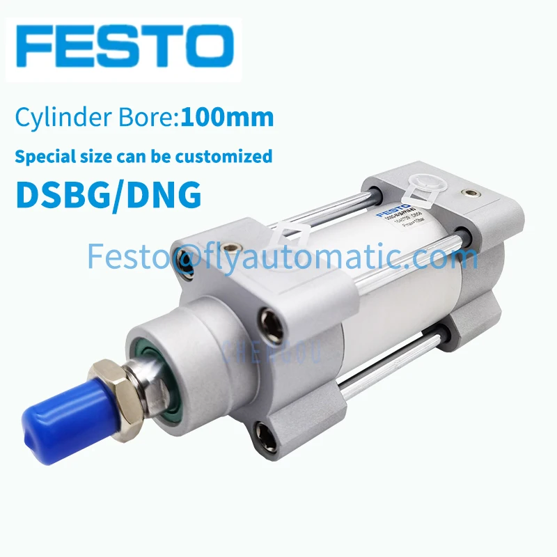 Festo Cylinder DSBG Big Bore Size 100mm G1/2 ISO15552 DSBG-100-40-125-160-200-PPVA-N3
Festo Cylinder DSBG Big Bore Size 100mm G1/2 ISO15552 DSBG-100-40-125-160-200-PPVA-N3