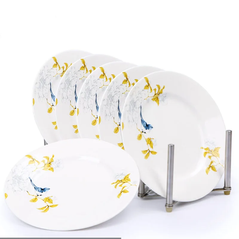 Fashion Floral Dinnerware Set Dinner Plate Ceramic Vintage Bone China Dinner Set Plate Vajilla Completa Kitchen Tableware
Fashion Floral Dinnerware Set Dinner Plate Ceramic Vintage Bone China Dinner Set Plate Vajilla Completa Kitchen Tableware