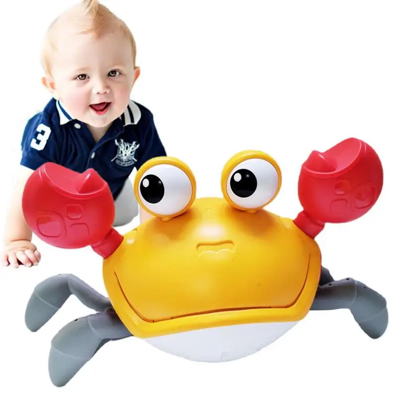 Crawling Crab Baby Toy Cute Crawling Crab Baby Toys Interactive Walking Dancing Toy Infant Fun Entertainment For Infant Toddler
Crawling Crab Baby Toy Cute Crawling Crab Baby Toys Interactive Walking Dancing Toy Infant Fun Entertainment For Infant Toddler