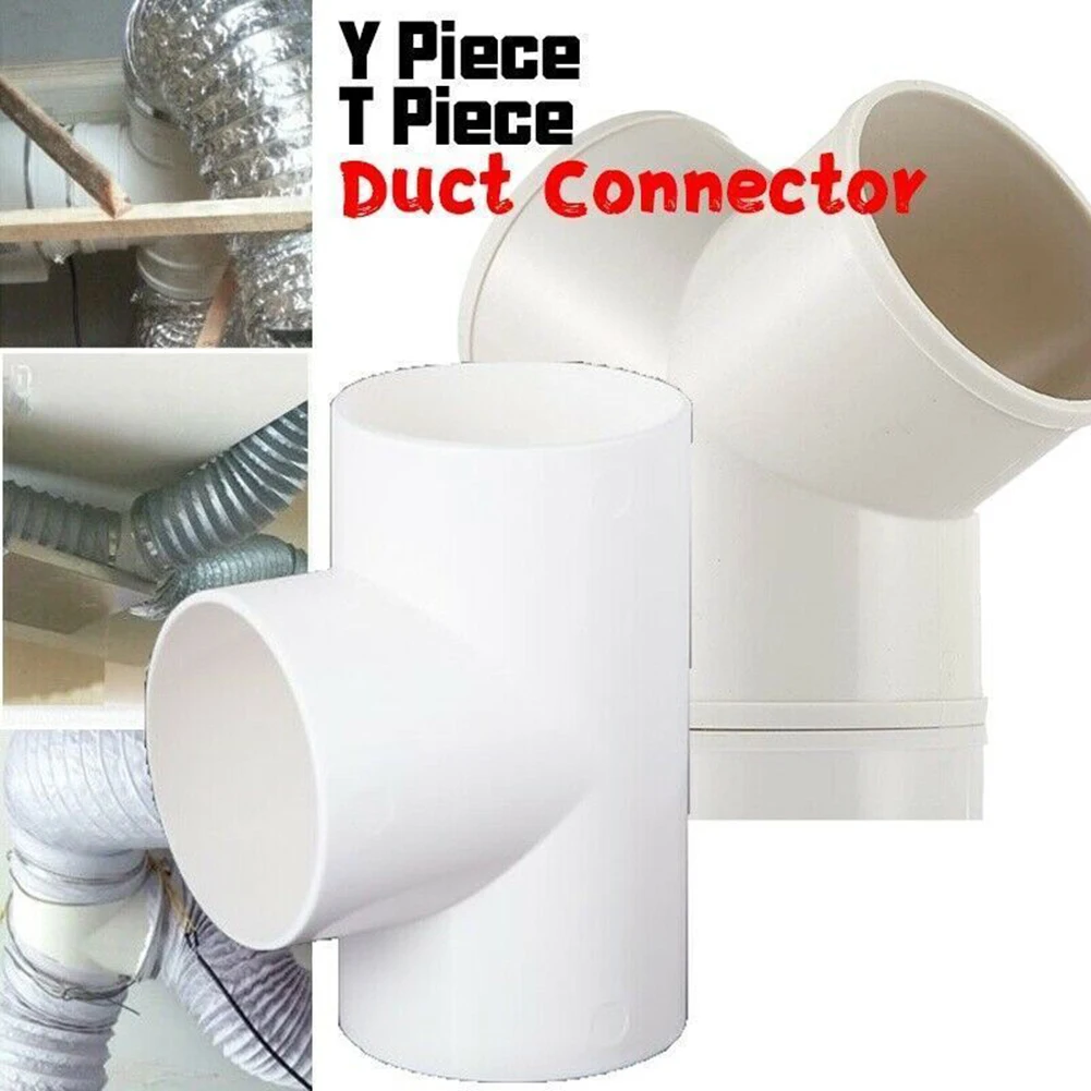 1pcs 100mm Ducting T/Y Splitter Connector For Extractor Fan Ventilation Duct Pipe Tube Air Ventilation Exhaust Duct Connector
1pcs 100mm Ducting T/Y Splitter Connector For Extractor Fan Ventilation Duct Pipe Tube Air Ventilation Exhaust Duct Connector