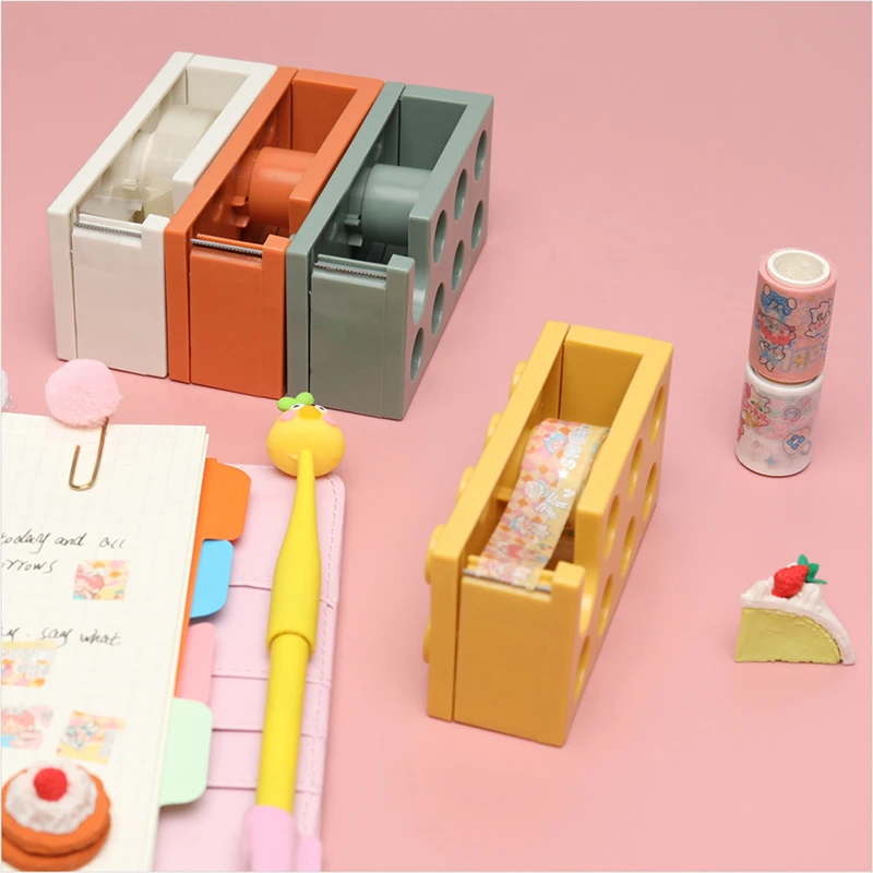 1PC Masking Tape Cutter Tool Washi Tape Cutter Set Storage Organizer Cutter Office Tape Dispenser Office Home School Supplies
1PC Masking Tape Cutter Tool Washi Tape Cutter Set Storage Organizer Cutter Office Tape Dispenser Office Home School Supplies