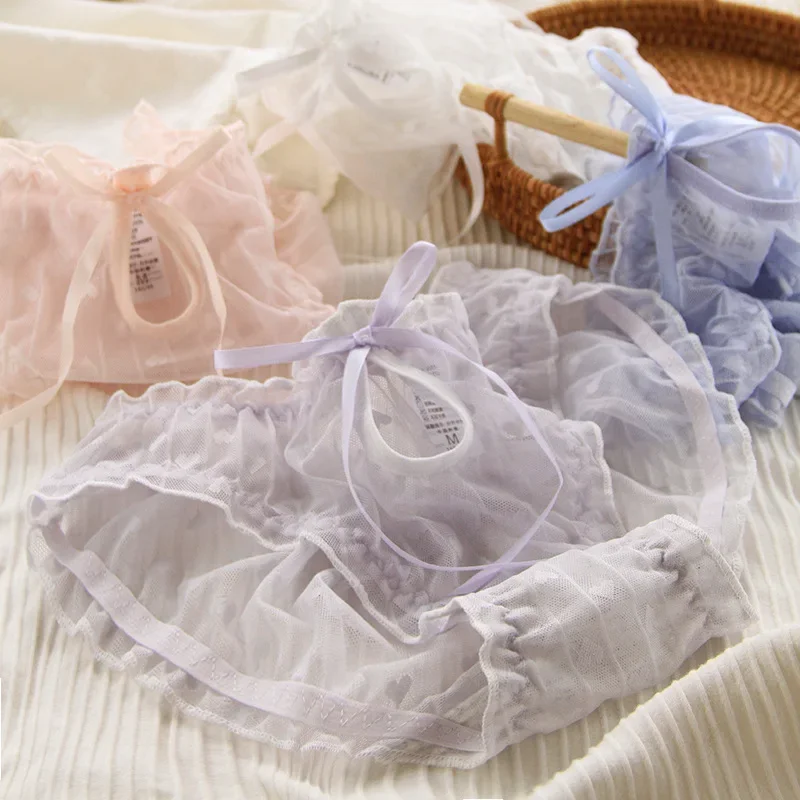 Lolita Love Lace Breathable Japanese Cute Bow Tie Up Naked Mid Waist Sexy Comfortable Breathable Underwear WOMEN Panties
Lolita Love Lace Breathable Japanese Cute Bow Tie Up Naked Mid Waist Sexy Comfortable Breathable Underwear WOMEN Panties