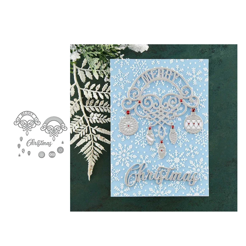 New Merry Christmas Pendant Craft Metal Cutting Dies for Scrapbooking Stencil Mold Frame Punch Mould Decoration Template Model
New Merry Christmas Pendant Craft Metal Cutting Dies for Scrapbooking Stencil Mold Frame Punch Mould Decoration Template Model