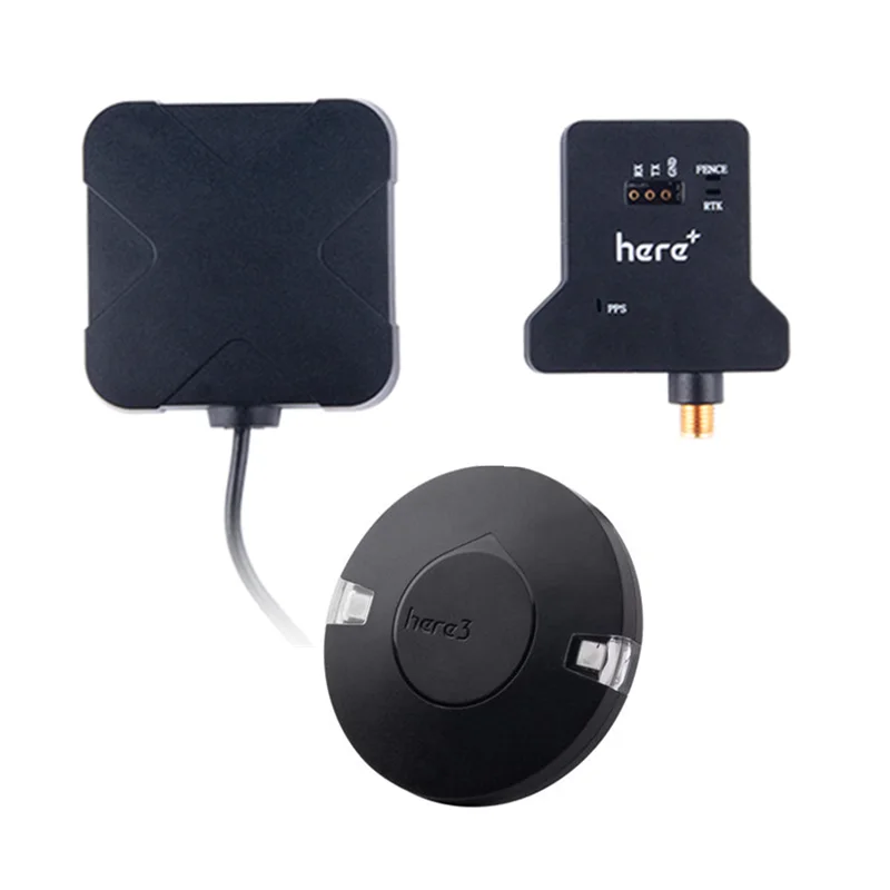 HEX Here+Base RTK navigation module Here 3 GPS high precision differential GNSS m8p for pix pixhawk2 Autopilot flight control 
HEX Here+Base RTK navigation module Here 3 GPS high precision differential GNSS m8p for pix pixhawk2 Autopilot flight control