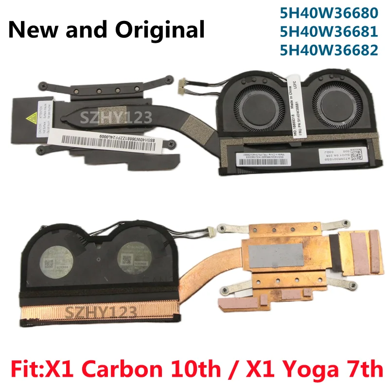 NewOriginal CPU Cooling Fan Cooler Heatsink For Lenovo ThinkPad X1 Carbon 10th X1 Yoga 7th Gen 2022 Laptop 5H40W36680 5H40W36681
NewOriginal CPU Cooling Fan Cooler Heatsink For Lenovo ThinkPad X1 Carbon 10th X1 Yoga 7th Gen 2022 Laptop 5H40W36680 5H40W36681