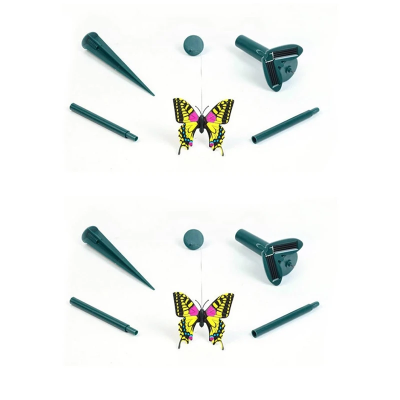 4X Dancing On Garden Tools Garden Lawn Flowerpot Flower Bed Decoration Ornament, Color Random (Solar Butterfly)
4X Dancing On Garden Tools Garden Lawn Flowerpot Flower Bed Decoration Ornament, Color Random (Solar Butterfly)