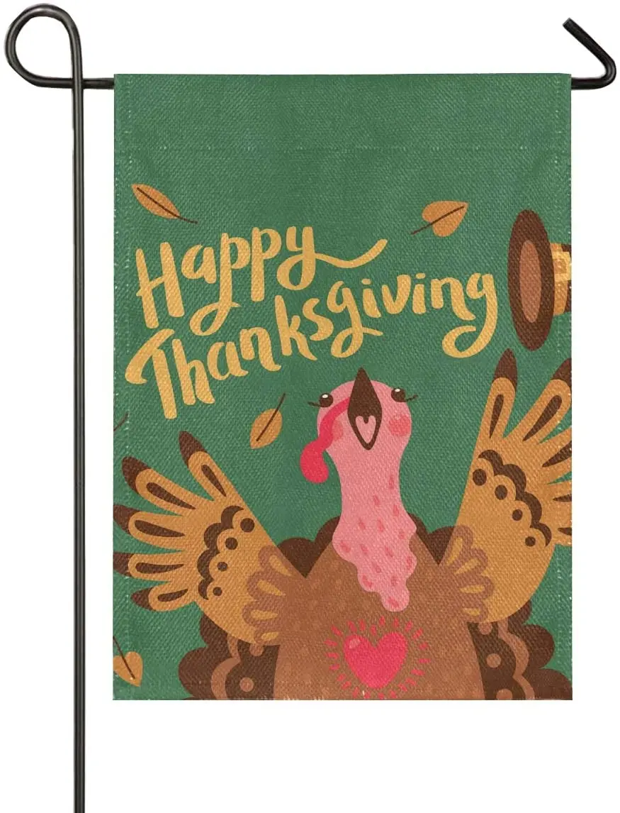 Happy Thanksgiving Turkey Garden Flag Welcome Home House Flags Double Sided Yard Banner Outdoor Decor Banner for Outside House Y
Happy Thanksgiving Turkey Garden Flag Welcome Home House Flags Double Sided Yard Banner Outdoor Decor Banner for Outside House Y