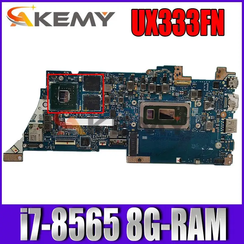 UX333FN is suitable for ASUS ZenBook 13 UX333F UX333FN UX333 U3300F laptop motherboard with i7-8565U 8G-RAM 100% test OK
UX333FN is suitable for ASUS ZenBook 13 UX333F UX333FN UX333 U3300F laptop motherboard with i7-8565U 8G-RAM 100% test OK