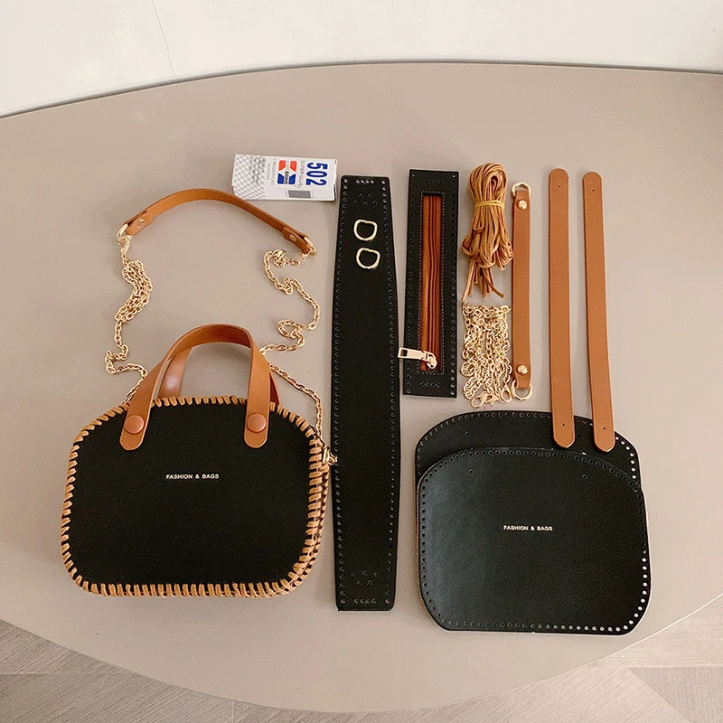 1Set DIY Handmade Hand Bag Crossbody Bag For Hand Stitching Leather Bags Material Accessories for Women's Bag
1Set DIY Handmade Hand Bag Crossbody Bag For Hand Stitching Leather Bags Material Accessories for Women's Bag