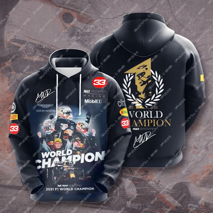 F1 2021 Drivers CHAMPION WORLD Jacket MAX Car Fan Sweater New Formula one Polar Red Color Bull Racing Team Keep Warm Hoodie
F1 2021 Drivers CHAMPION WORLD Jacket MAX Car Fan Sweater New Formula one Polar Red Color Bull Racing Team Keep Warm Hoodie