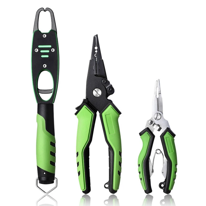 Fishing Grip Pliers Tackles Pliers Lure Pliers Set Anti-Slip Handle 6061 Aluminum Alloy
Fishing Grip Pliers Tackles Pliers Lure Pliers Set Anti-Slip Handle 6061 Aluminum Alloy