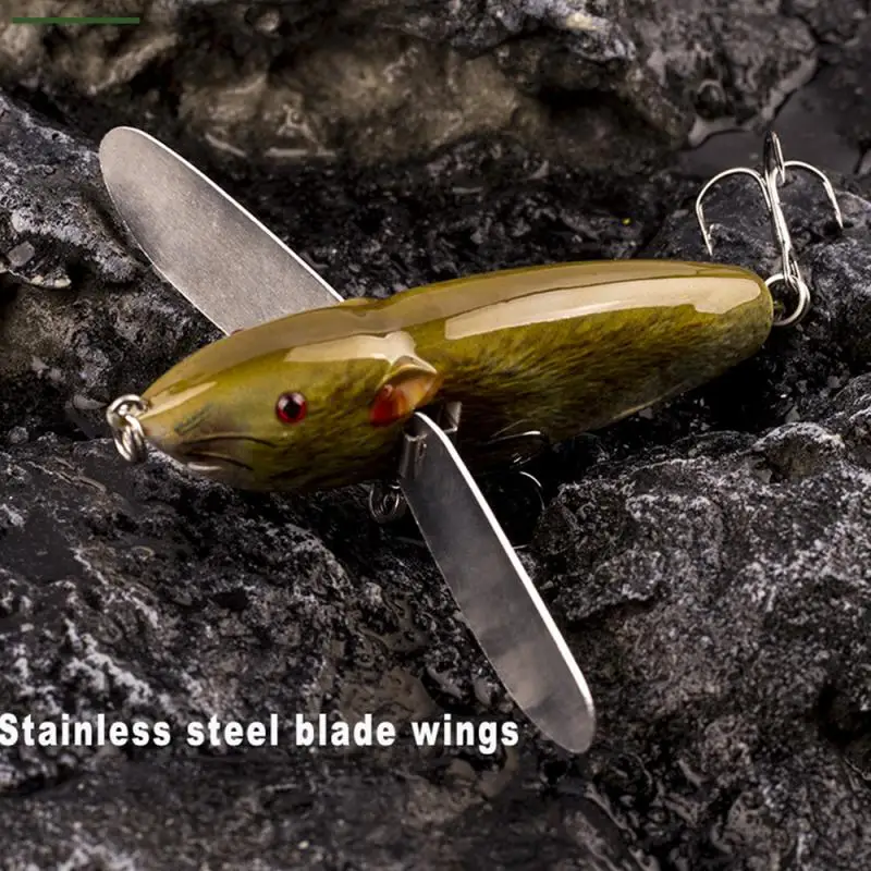 Floating Water Tractor Luya Fake Bait Mouse Surface Series Simulation Bait Bass Bait Tractor Bait Fishing Lures Artificial Bait
Floating Water Tractor Luya Fake Bait Mouse Surface Series Simulation Bait Bass Bait Tractor Bait Fishing Lures Artificial Bait