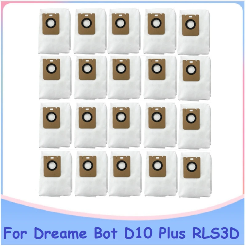 20Pcs Dust Bags for Bot D10 Plus RLS3D Vacuum Cleaner Garbage Dust Bag Replacement Spare Parts
20Pcs Dust Bags for Bot D10 Plus RLS3D Vacuum Cleaner Garbage Dust Bag Replacement Spare Parts